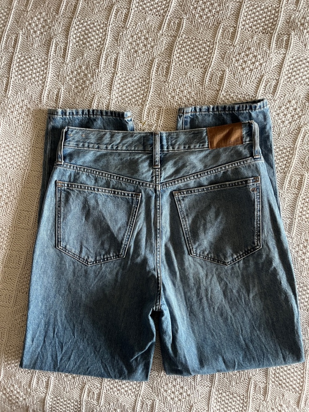 Madewell The Slouchy Boyjean in Riverspring Wash Sz 28 - Picture 15 of 16